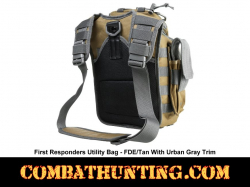 Tan With Urban Gray Trim First Responders Utility Bag