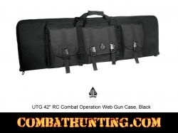 Leapers UTG 42" RC Combat Operation Web Gun Case - Black