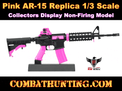 Pink AR-15 RW Minis Replica 1/3 Scale Non-Firing Model