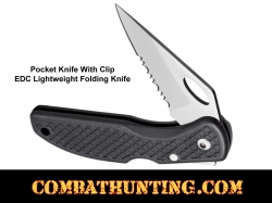  EDC Folding Pocket Knife With Belt Clip