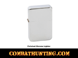 Polished Chrome Lighter Flip Top