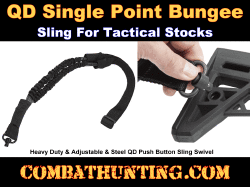 QD Single Point Bungee Sling With Swivel