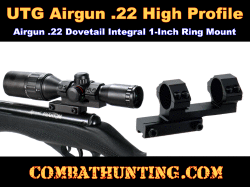 UTG® ACCUSHOT® 1" Bidirection Offset Airgun .22 Integral Dovetail Mount