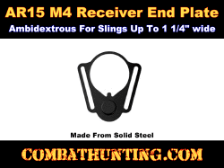 Ambidextrous Slot Sling Attachment Plate