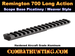 Remington 700 Long Action Picatinny Scope Base