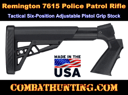 Remington Model 7615 Police Patrol Rifle Six-Position Pistol Grip Stock