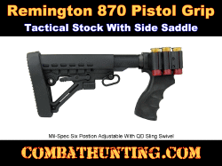 Remington 870 Tactical Pistol Grip Stock Six Position