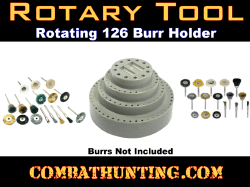 Rotating Bur Holder / Rotary Tool Bit Organizer