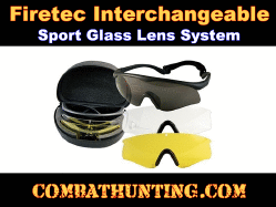 Fire Tec Interchangable Sport Glass System