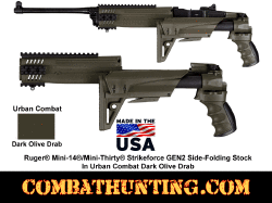 Ruger® Mini-14®/Mini-Thirty® Strikeforce GEN2 Stock Urban Combat