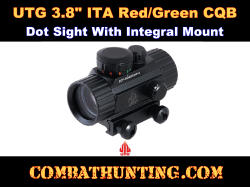 UTG 3.8" ITA Red/Green CQB Dot Sight with Integral Mount