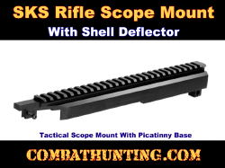 SKS Scope Mount With Shell Deflector 