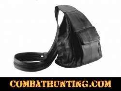 Solid Genuine Leather Hobo Sling/Backpack Purse