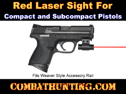 Sub Compact Pistol Laser Sight