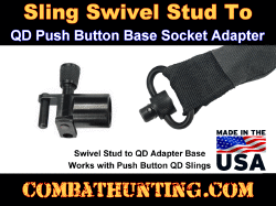 Swivel Stud to QD Adapter Base