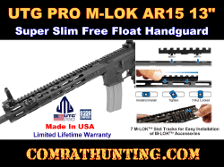UTG PRO M-LOK AR15 13" Super Slim Free Float Handguard