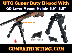 UTG Bipod Super Duty Op Bi-pod QD Lever Lock 6.0"- 8.5"