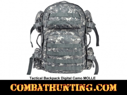 Tactical Backpack Digital Camo MOLLE