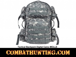 Tactical Backpack Digital Camo MOLLE