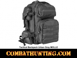 Tactical Backpack Urban Gray MOLLE