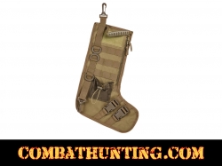 Tactical Christmas Stocking with Handle FDE-TAN