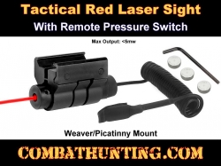Tactical Red Laser Sight with Pressure Switch