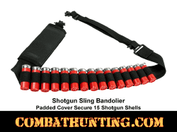 Tactical Shotgun Sling with Shell Holder