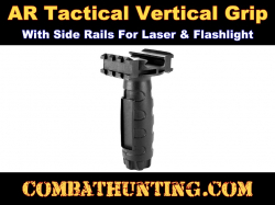 Tactical Vertical Grip With Side Rails