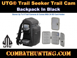 UTG Trail Seeker Trail Cam Backpack Black