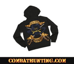 U.S. Calvary Military Hoodie Hooded Sweatshirt