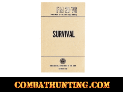 US Army Survival Manual Department OF The Army