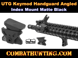 UTG Keymod Handguard Angled Index Mount Matte Black
