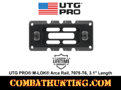 UTG PRO M-LOK Arca Rail 7075-T6 3.1" Length