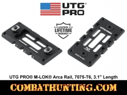 UTG PRO M-LOK Arca Rail 7075-T6 3.1" Length