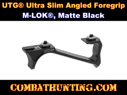 UTG Ultra Slim Angled Foregrip M-LOK Matte Black