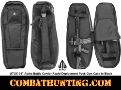 UTG® 34" Alpha Battle Carrier Rapid Deployment Pack Black