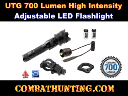 UTG LIBRE Intensity Adjustable LED Flashlight, 700 Lumen