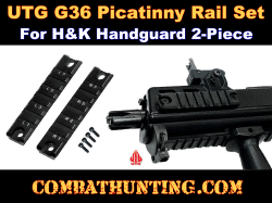 UTG H&K G36 Picatinny Rail Set 2-piece Short