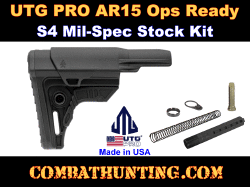 UTG PRO AR15 Ops Ready S4 Mil-spec Stock Kit Black