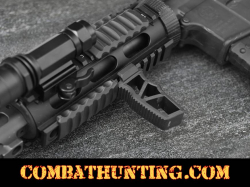 UTG Ultra Slim Foregrip Picatinny Matte Black Skeletonized