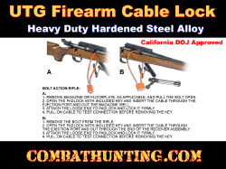 Shotgun Ultra Strong Cable Gun Lock