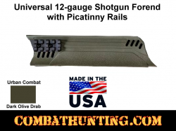 Universal Shotgun Forend with Picatinny Rails Urban Combat Dark Olive Drab