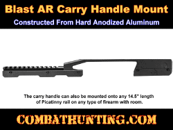 AR Carry Handle Mount - Black BlastAR