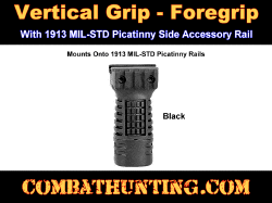 Vertical Grip-Foregrip With Storage Black