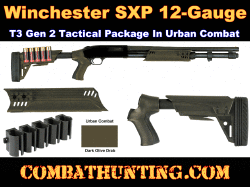 Winchester SXP Shotgun Stock & Forend In Urban Combat Dark Olive Drab