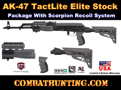 AK-47 TactLite Elite Stock Package With AK-47 Stock, Grip, Forend