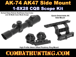 Bulgarian AK-74 Side Rail Scope Mount Kit