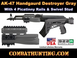 ATI AK-47 Handguard with Picatinny Rails Destroyer Gray