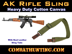 AK47 Rifle Sling Green