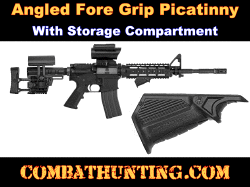 Angled Foregrip Picatinny Mount